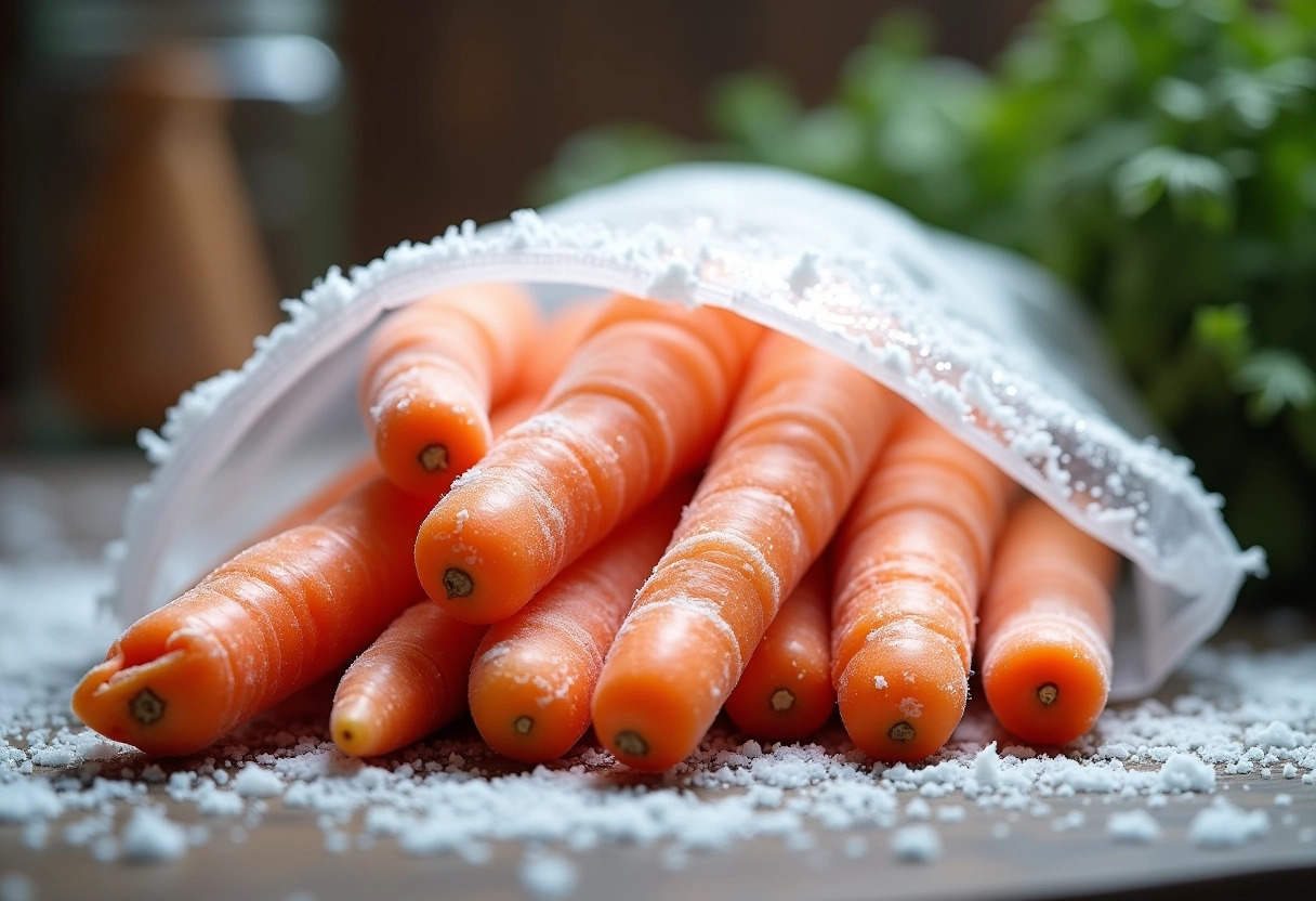 carottes congélation