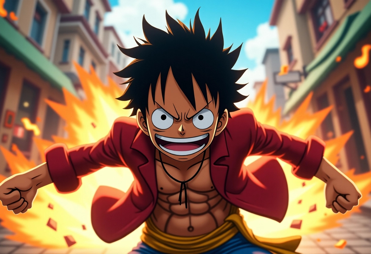 luffy  évolution