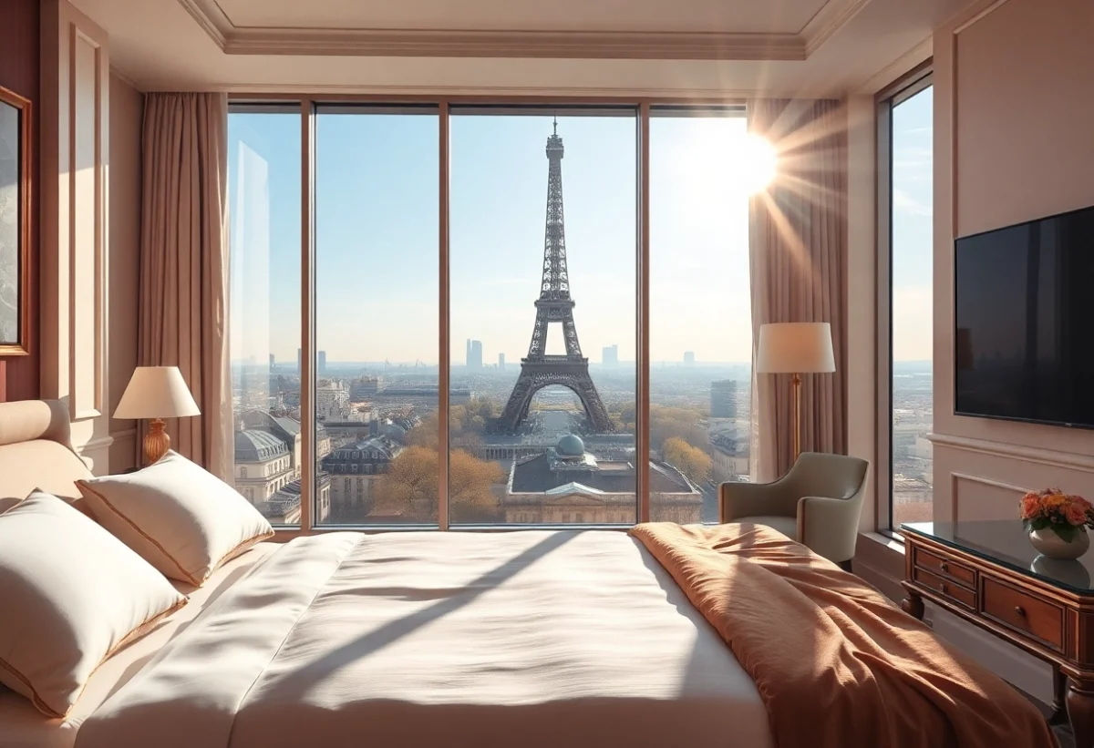 Votre hôtel 5 étoiles à Paris à deux pas de la Tour Eiffel