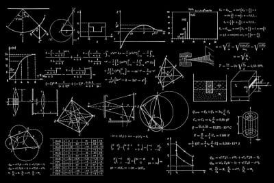 a blackboard with a bunch of diagrams on it